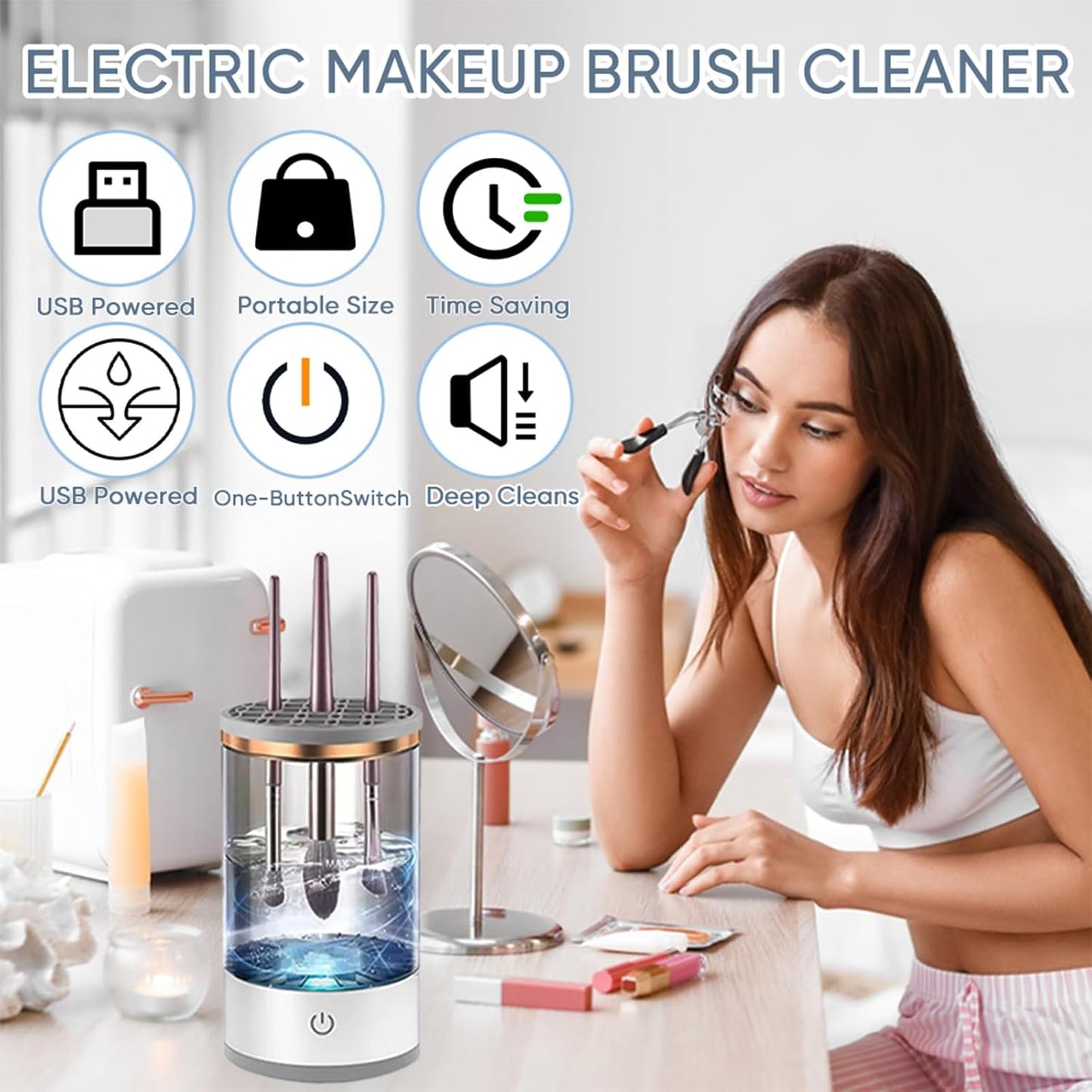 Makeup Brush Cleaner Machine